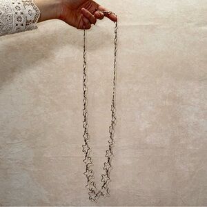 Silver-Tone Star Link Belt- Celestial